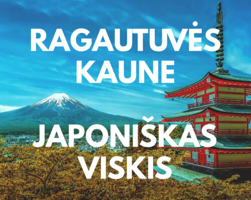 japoniško viskio degustacija