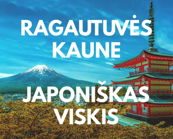 japoniško viskio degustacija